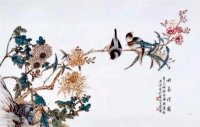 珠山八友新彩花鸟画艺术特征及影响