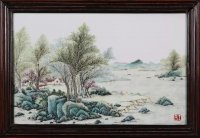 文人山水画与珠山八友