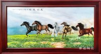 办公室挂什么瓷板画好（办公室瓷板画推荐）